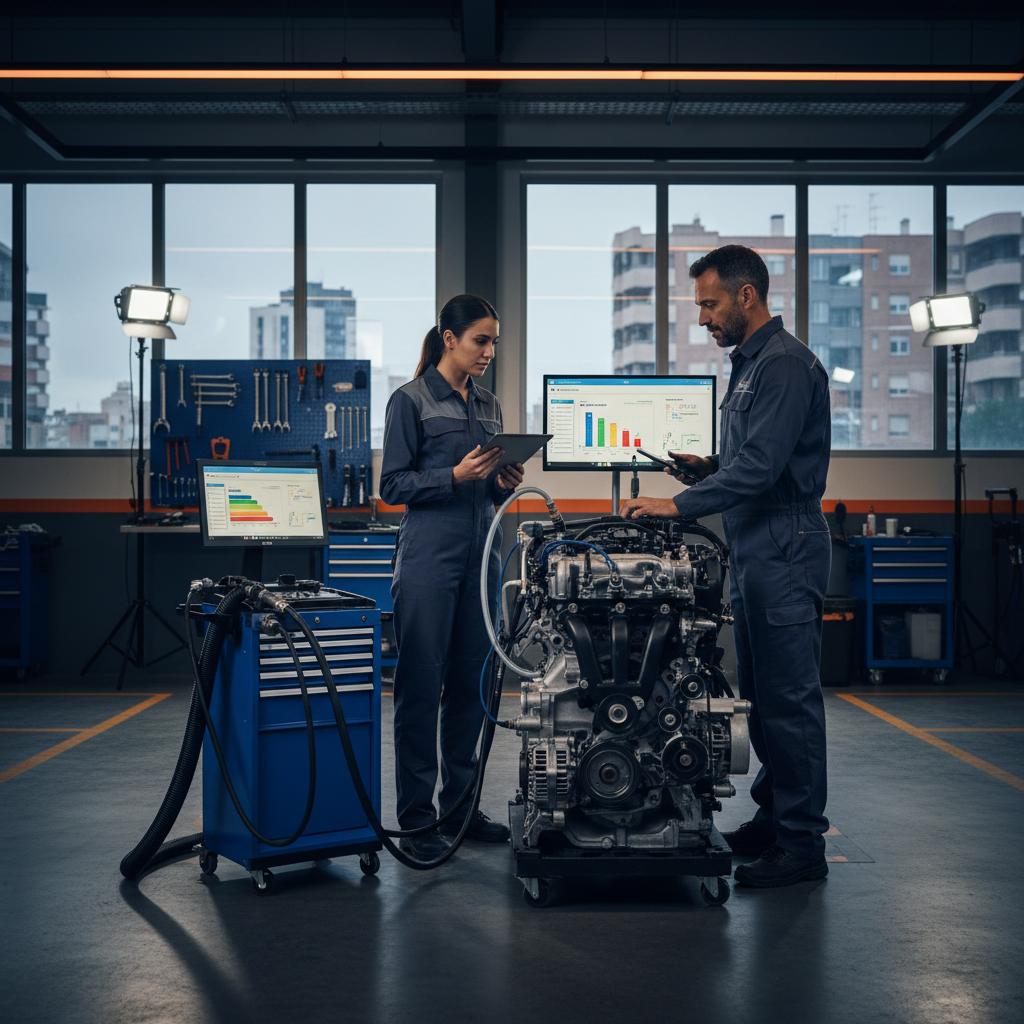 Descarbonización de motor para bajar consumo en Getafe