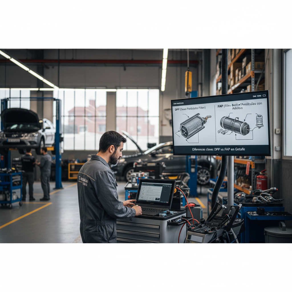 Diferencias entre DPF y FAP en Getafe: Guía Completa