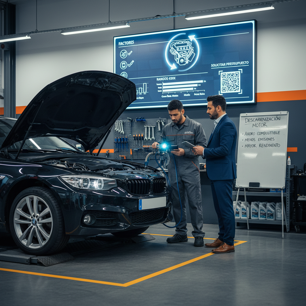 Precio descarbonización motor en Pozuelo de Alarcón: Guía
