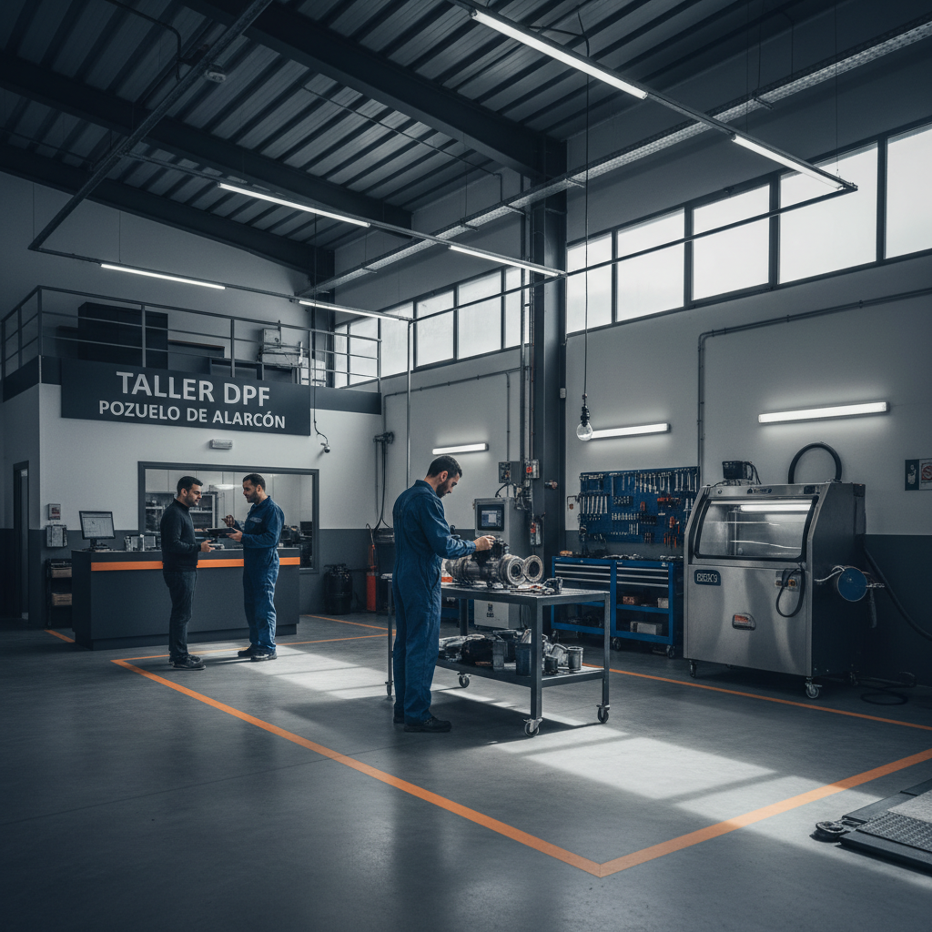 Taller para limpiar DPF en Pozuelo de Alarcón: Guía de éxito