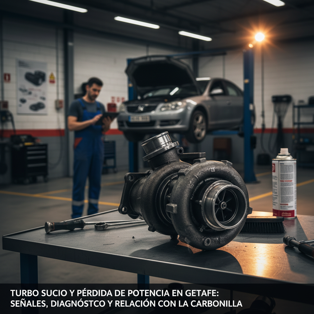 Turbo sucio y pérdida de potencia en Getafe: Soluciones