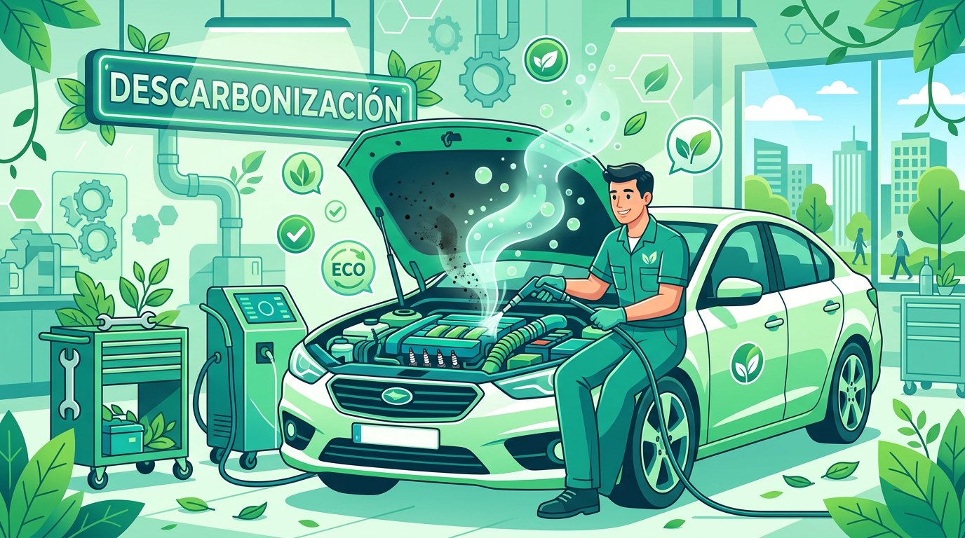 Centro de descarbonización de motor en Las Tablas