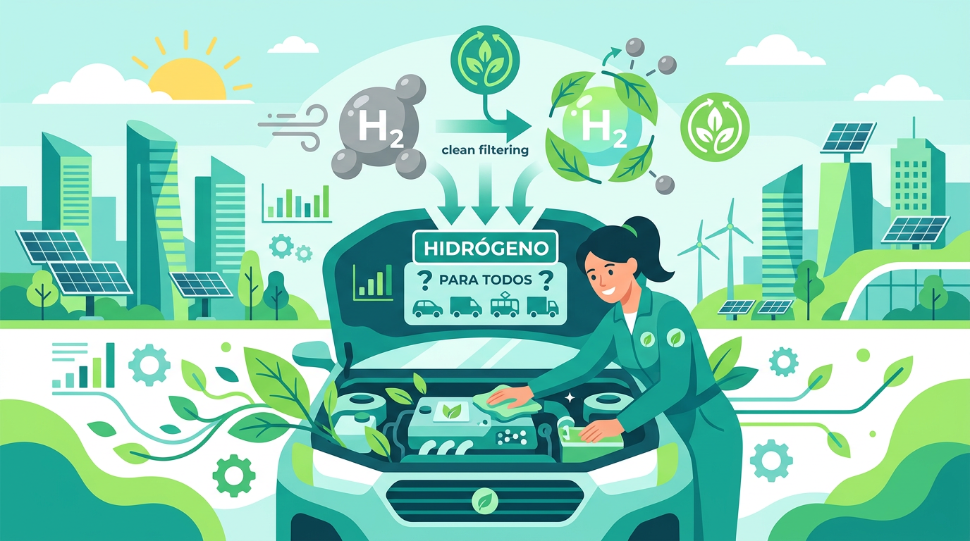 Descarbonización con hidrógeno en Las Tablas: cómo funciona y para quién está indicada