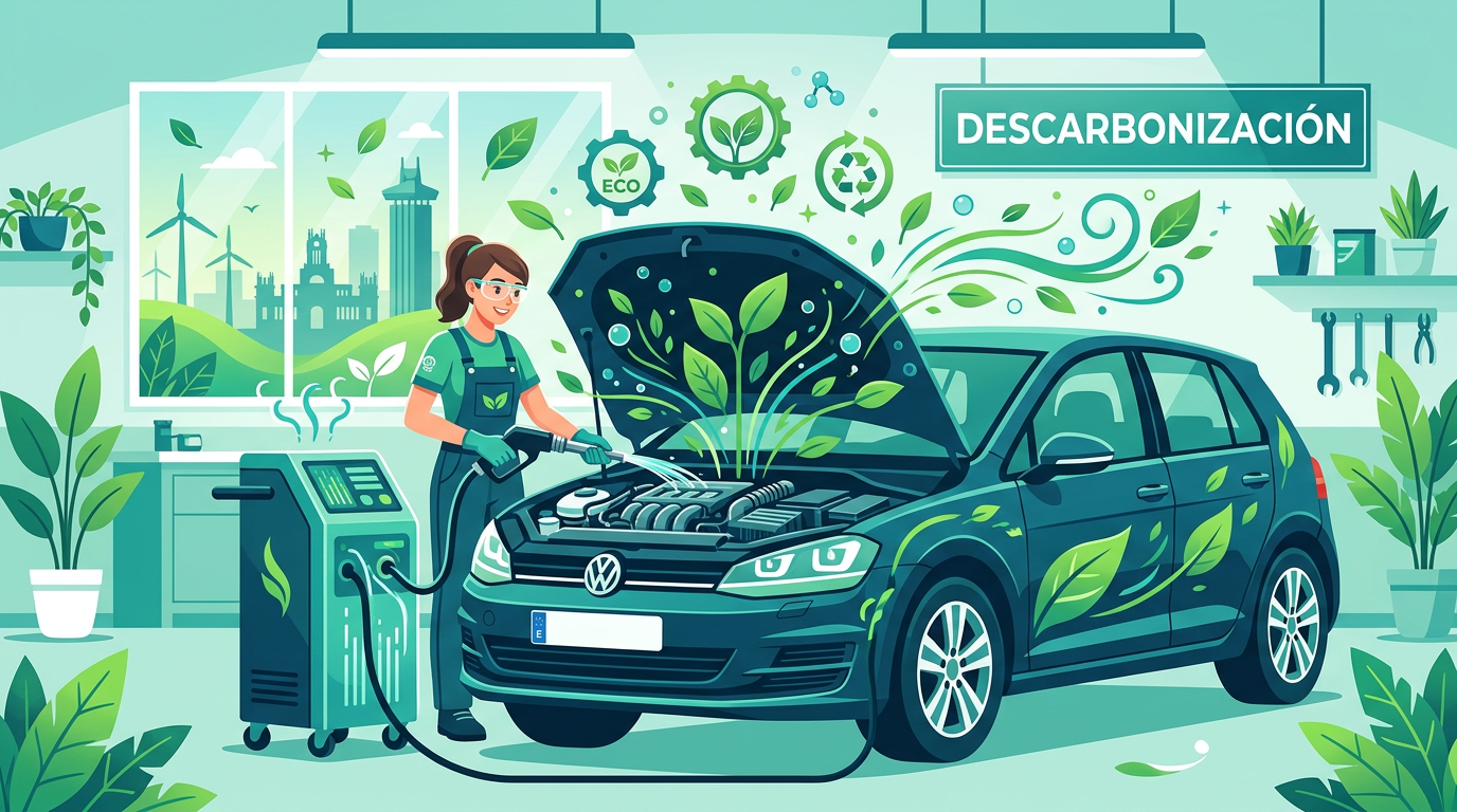 Descarbonización motor diésel en Madrid: cuándo realizarla y cómo pedir cita