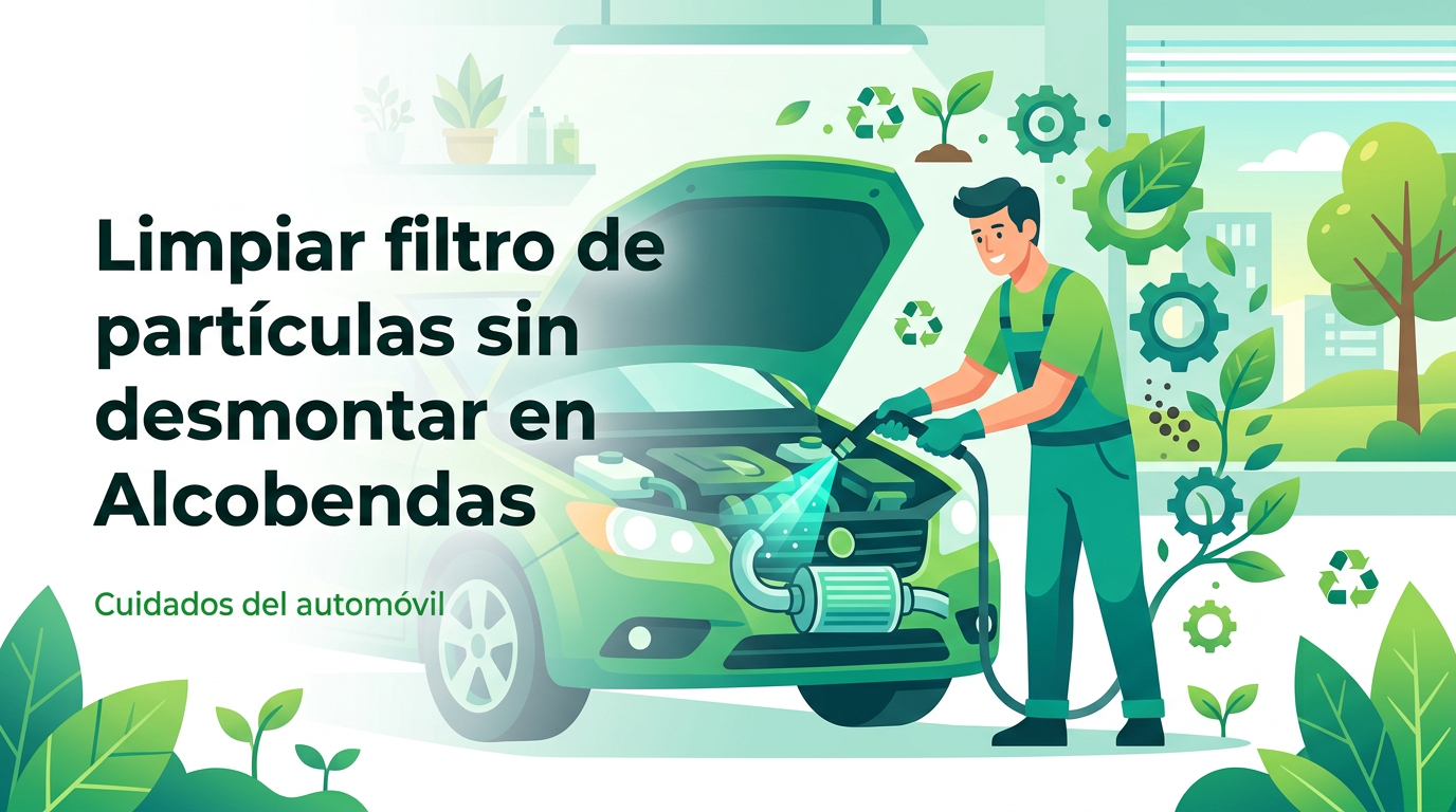 Limpiar filtro de partículas sin desmontar en Alcobendas