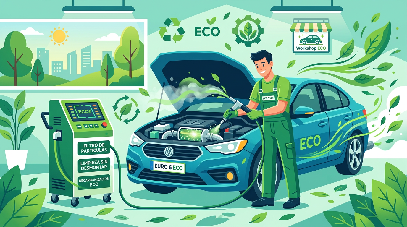 Limpiar filtro de partículas sin desmontar en Pozuelo de Alarcón