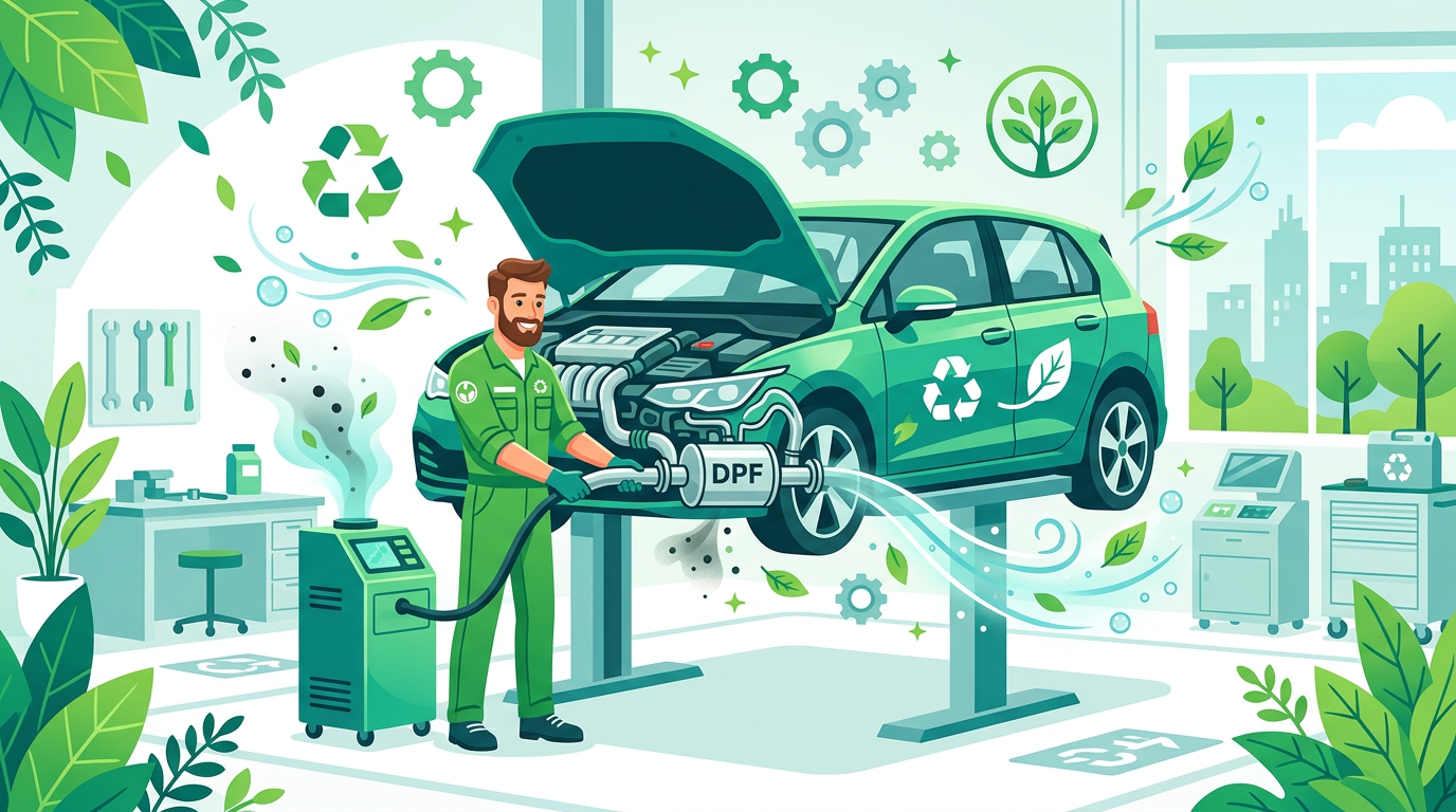 Limpieza DPF para coches diésel en Alcobendas