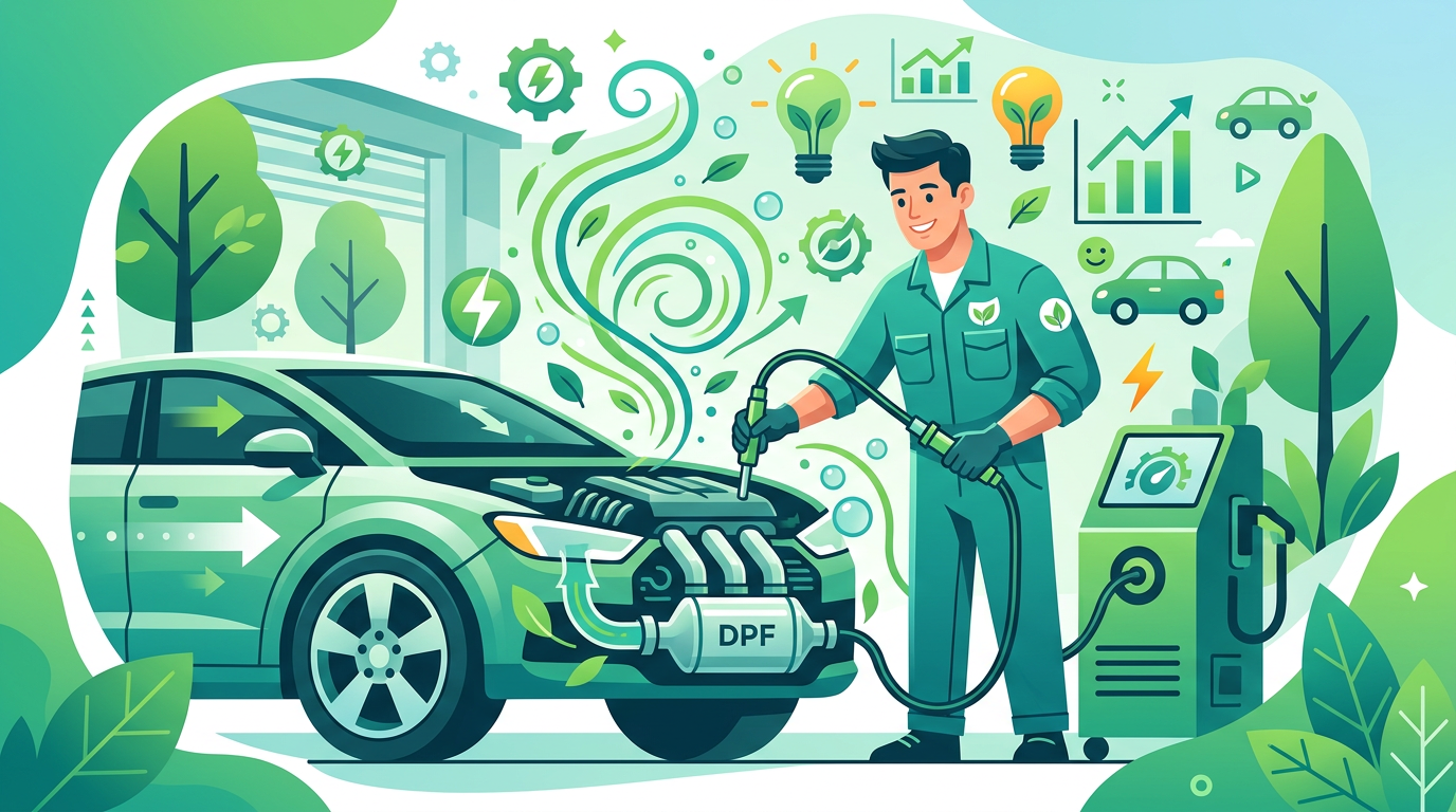 Limpieza DPF para coches diésel en Las Tablas: vehículos compatibles y resultados esperables