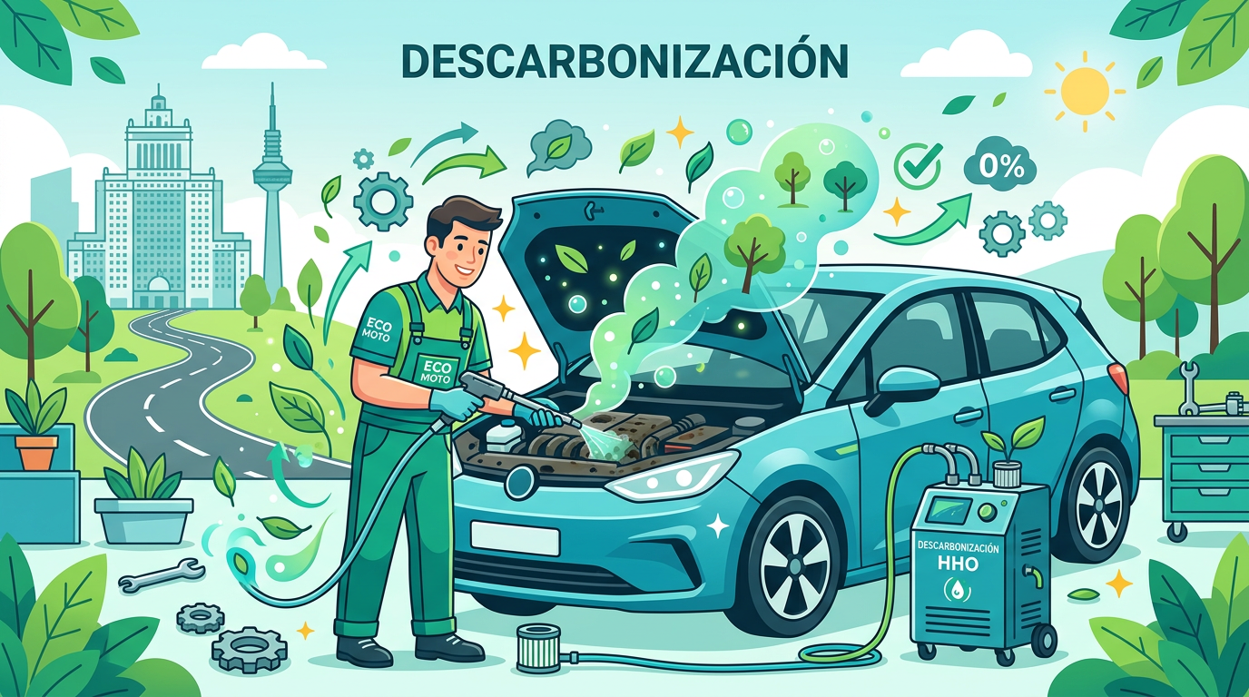 Señales de que tu coche necesita descarbonización en Madrid: cómo detectarlas a tiempo