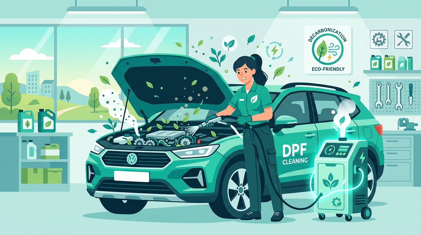 Taller para limpiar dpf en Alcobendas: guía técnica de elección