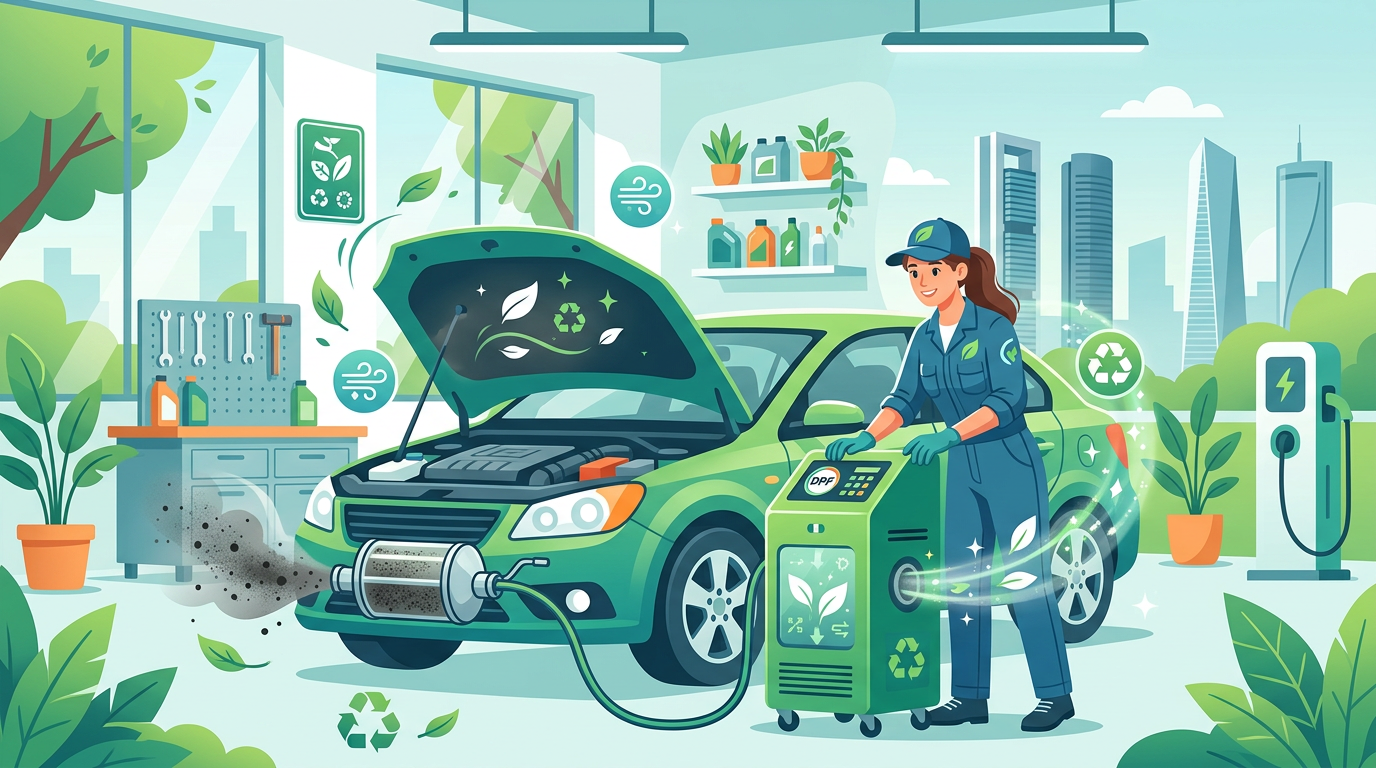 Venta de máquina de limpieza dpf en Las Tablas
